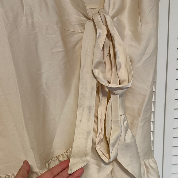 Champagne Ruffle Dress - Picture 3 of 5